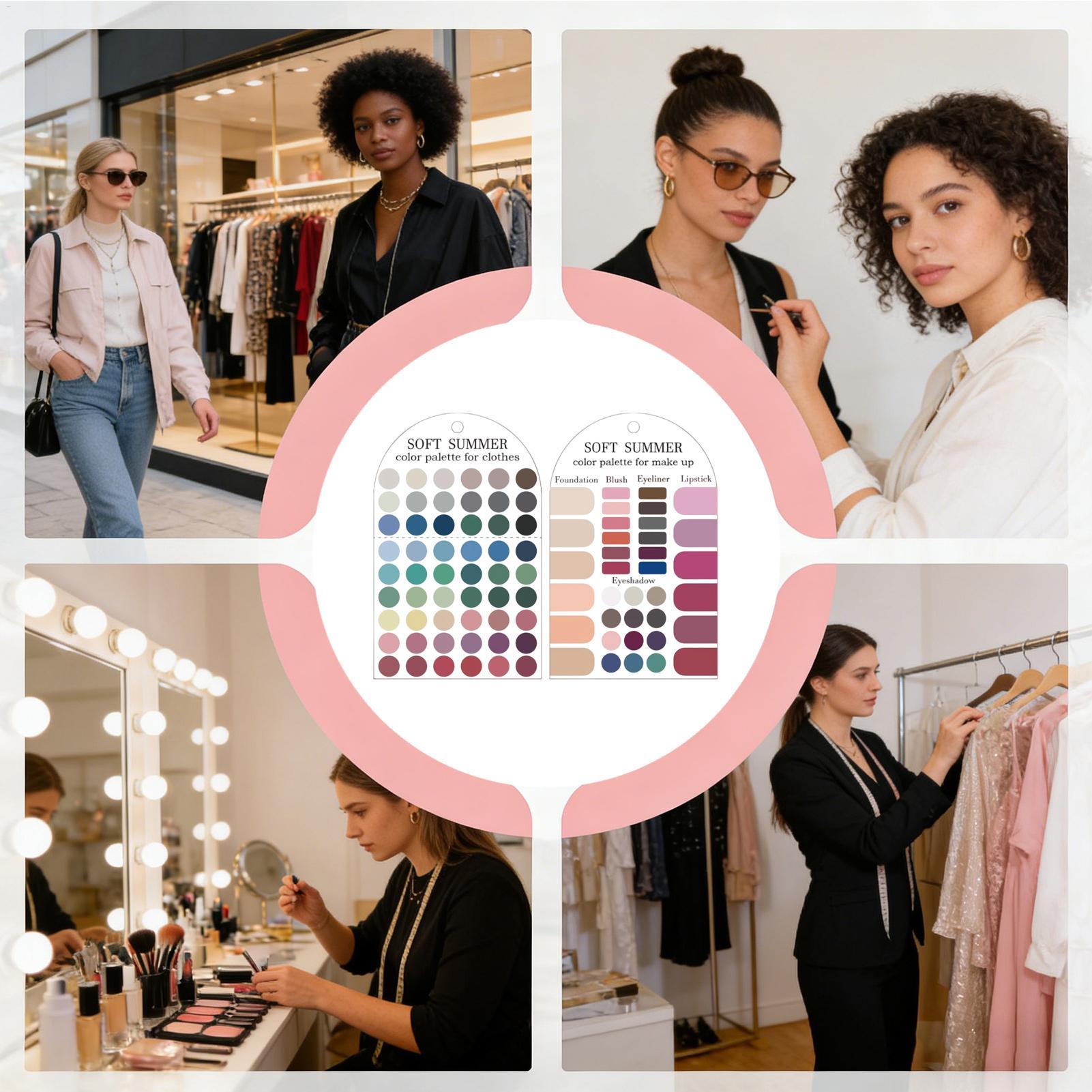 Summer Clothing Color Palette - 2 Buah Palet Warna Musim Panas