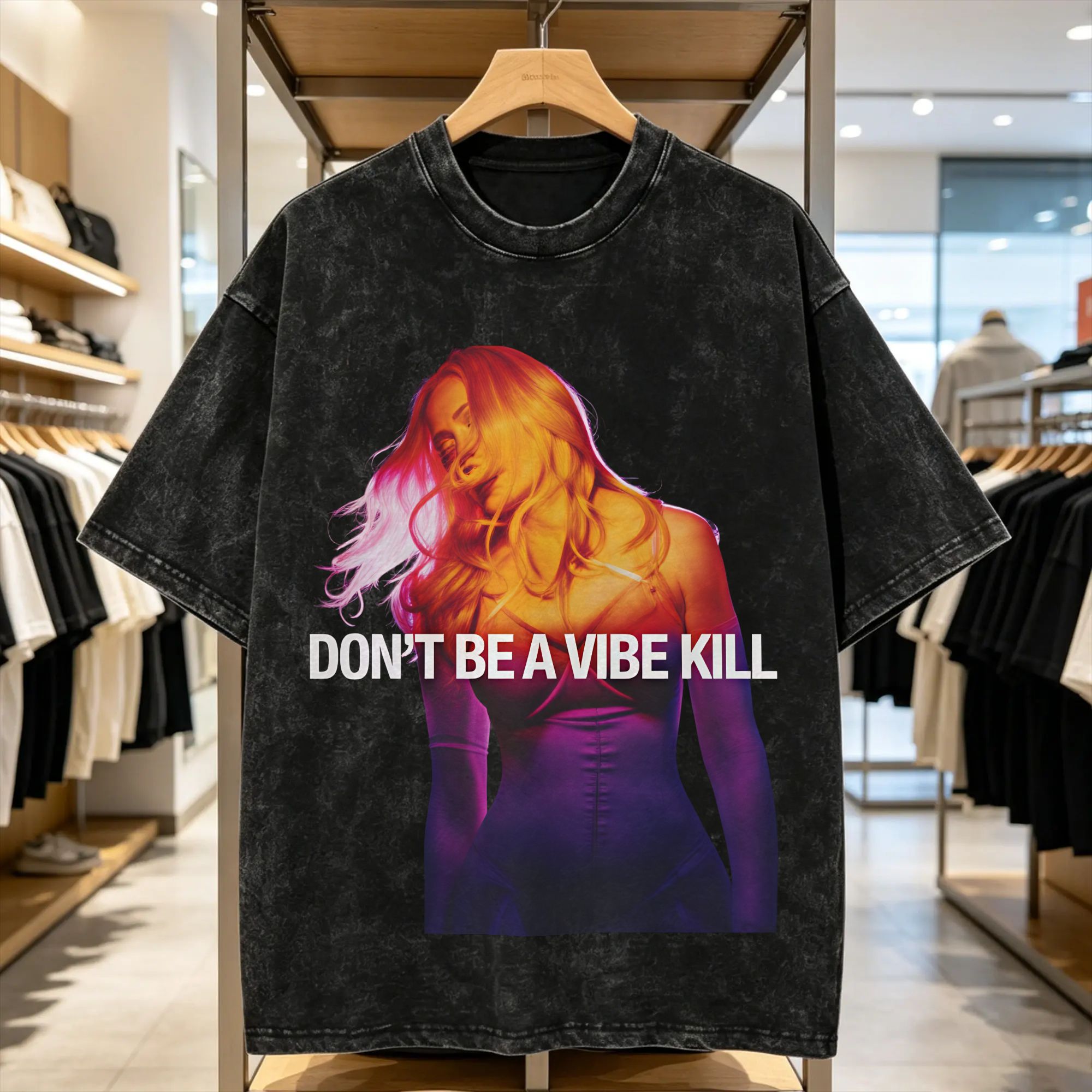 Summer Vibes Clothing Men - Madonnas 2026 T Shirt Pria Katun
