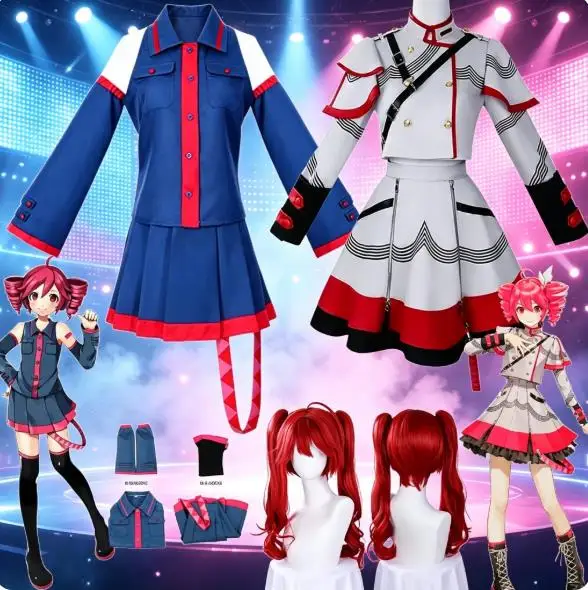 Summer Vacation Clothing Men - Kostum Cosplay Anime MiIkuu Kasane Teto