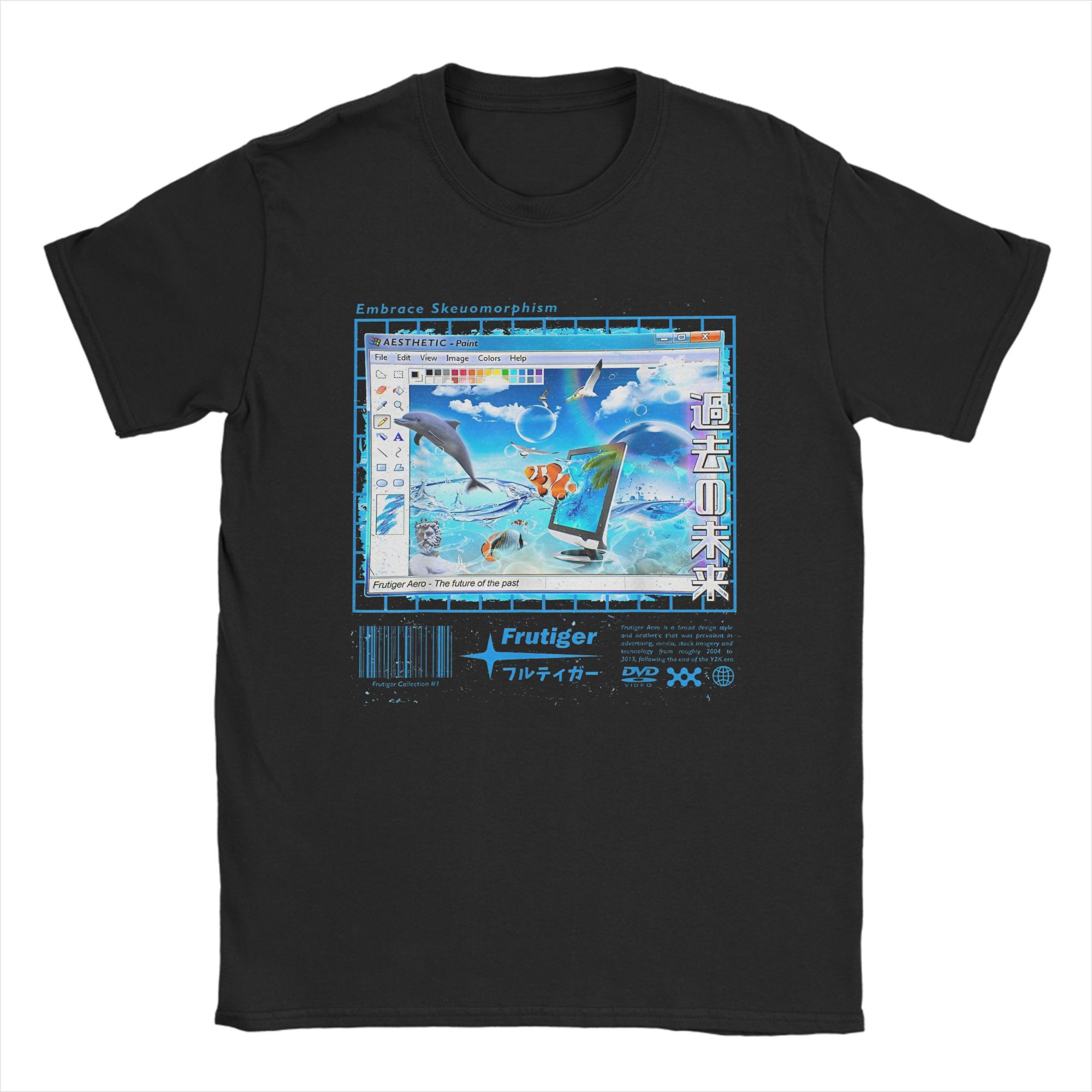 Summer Vibes Clothing Men - Kaus oblong koleksi fesyen fribtiger Aero