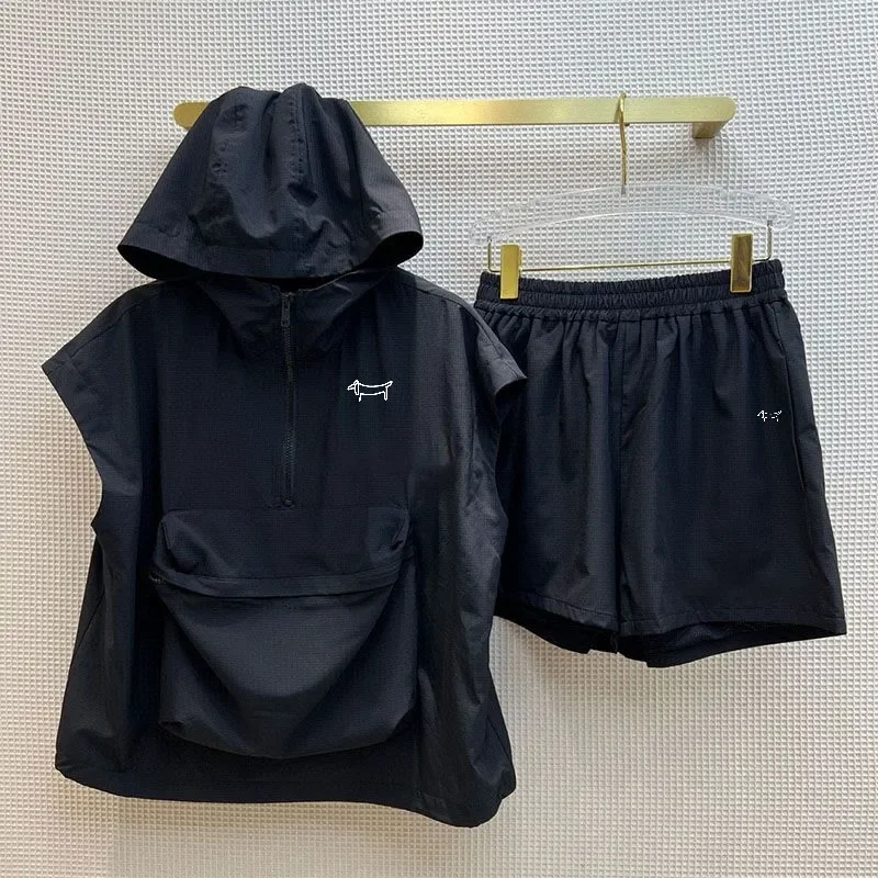 Summer Golf Clothing - Setelan Golf 2 Potong Atasan Tanpa