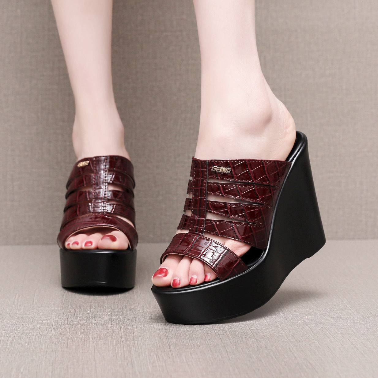 Quality Summer Clothing - Sandal kulit musim panas berkualitas tinggi