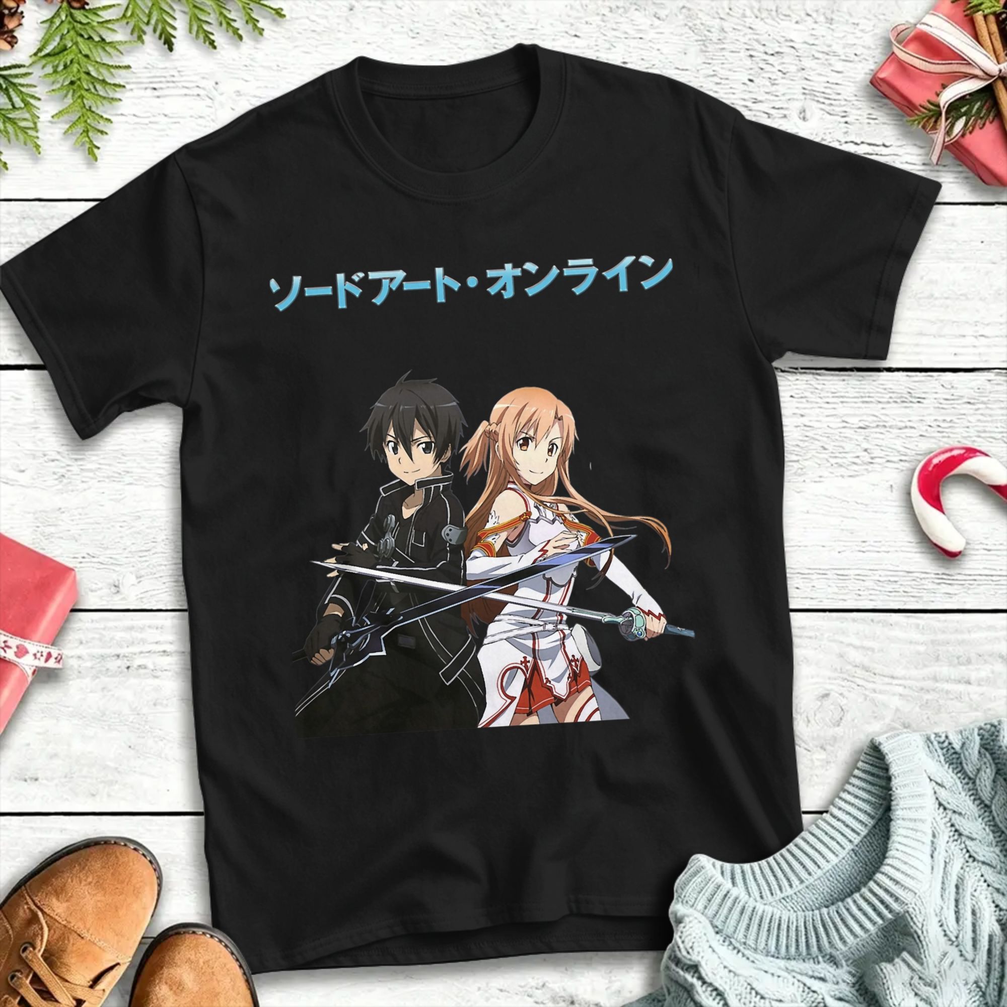 Kaus Katun Anime Sword Art Onl - Summer Clothing Online ulasan dan harga