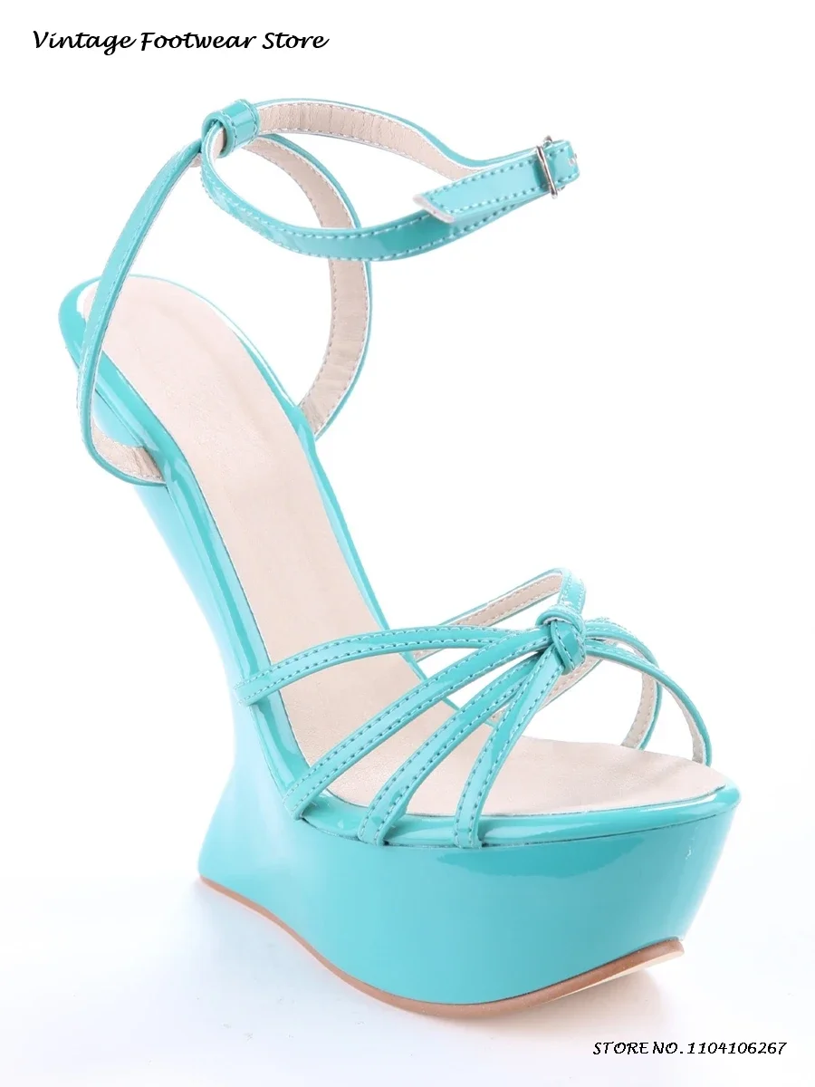 Sandal Bertali Platform Warna  - Summer Clothing Colors ulasan dan harga