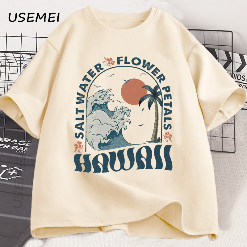 Kaus Pantai Hawaii Kaus Pantai - Summer Vibes Clothing Men ulasan dan harga
