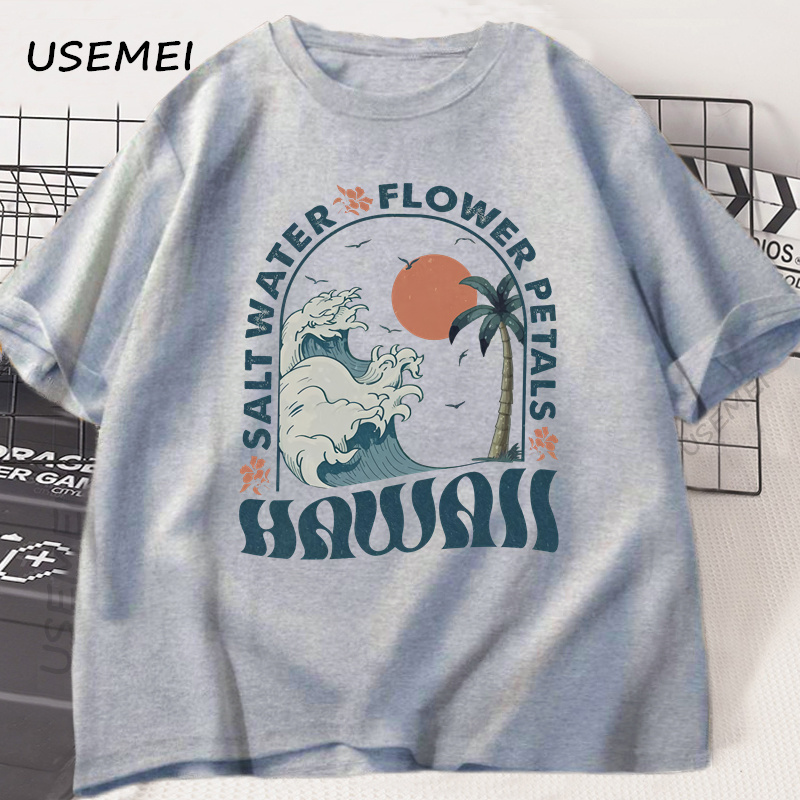 Kaus Pantai Hawaii Kaus Pantai - Summer Vibes Clothing Men ulasan dan harga