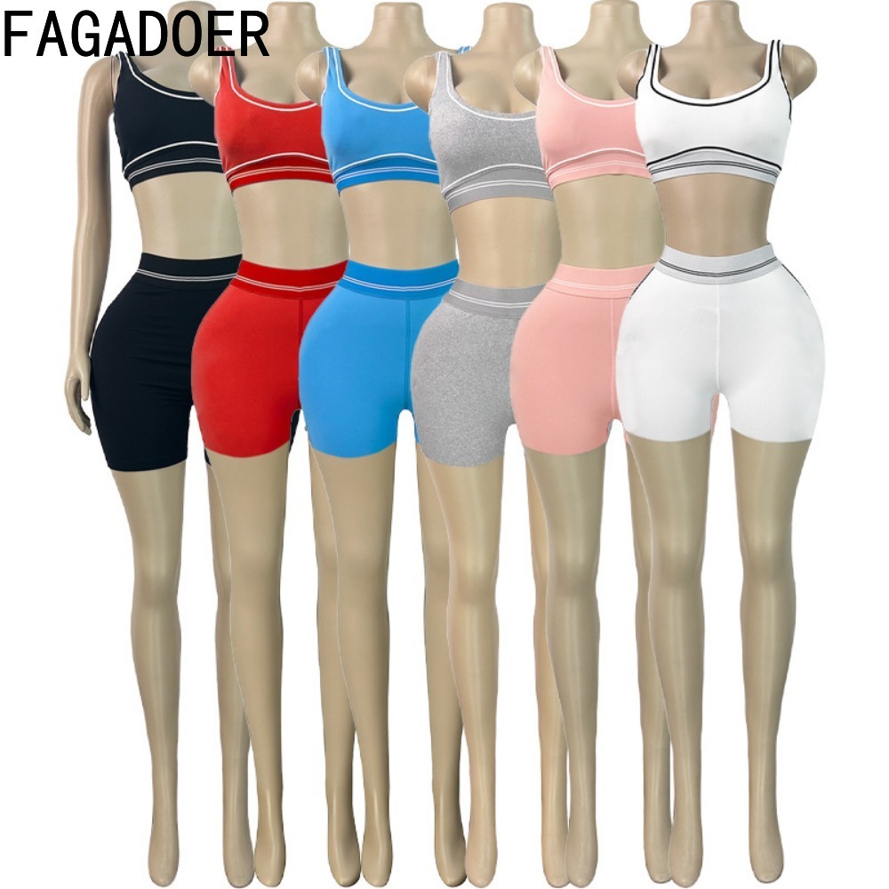 FAGADOER Set Olahraga Berkuali - Quality Summer Clothing ulasan dan harga