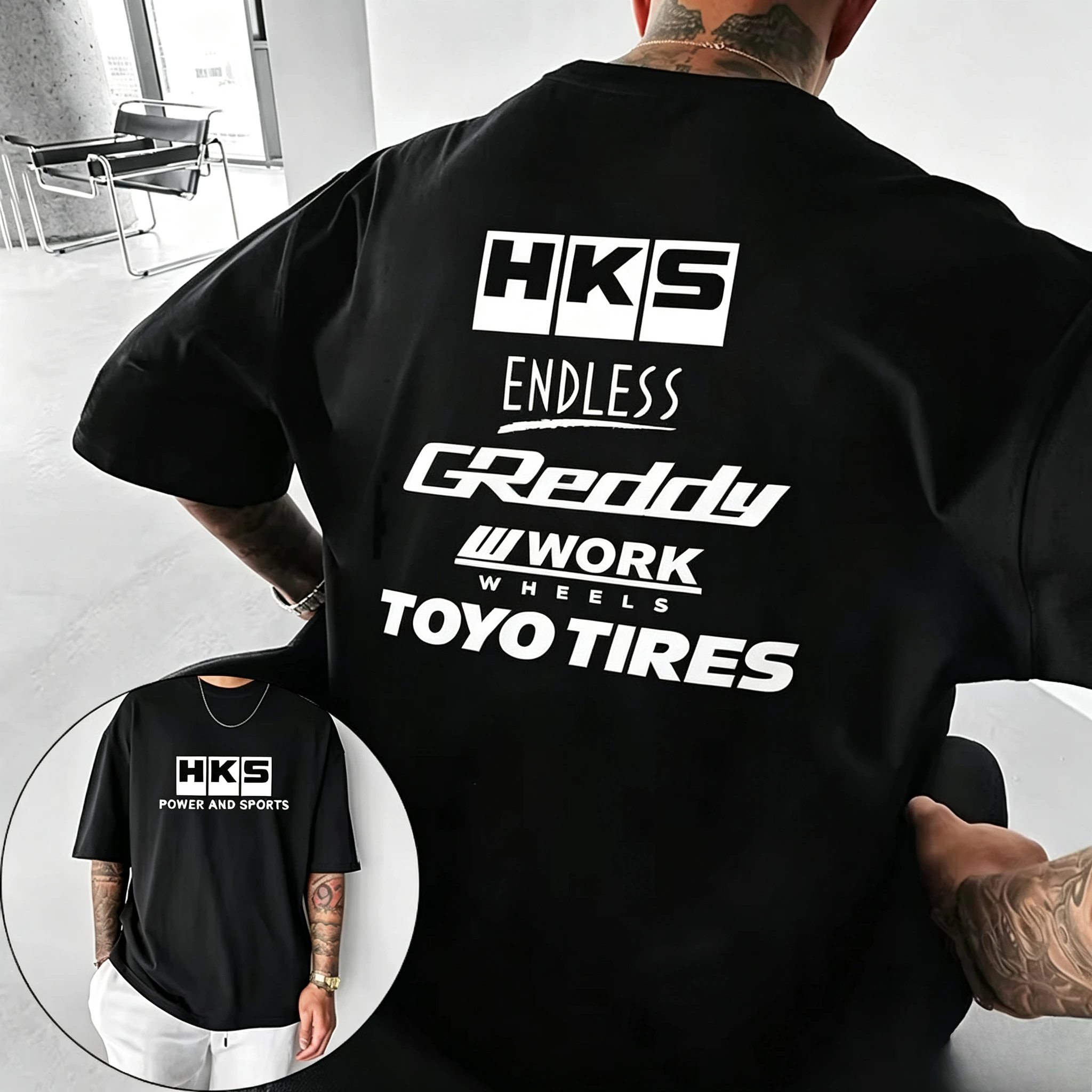 Kaos Kerja HKS ENDLESS Mobil M - The Endless Summer Clothing Japan ulasan dan harga