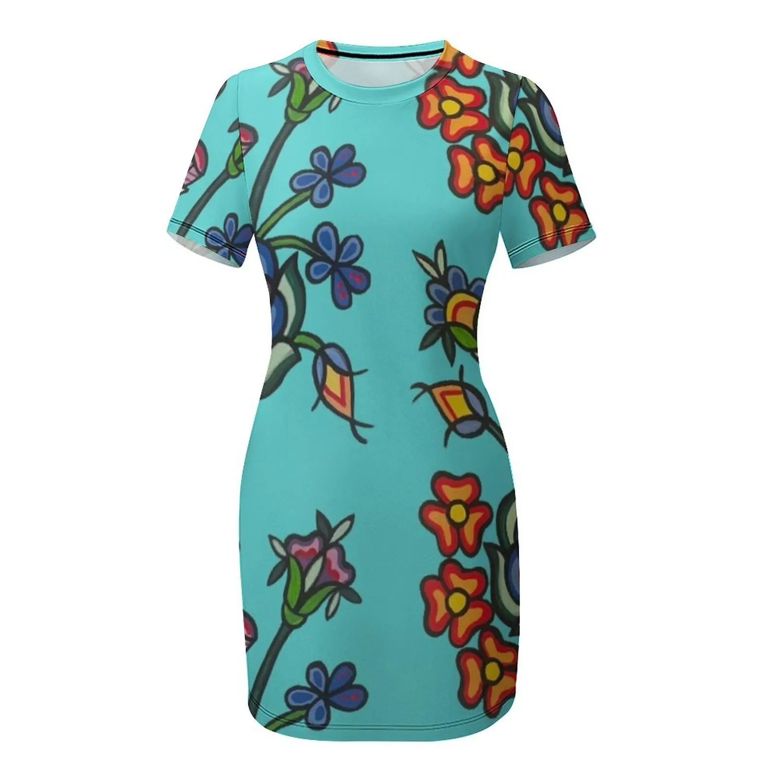 Kebahagiaan Mekar di Gaun Leng - Summer Clothing Online ulasan dan harga