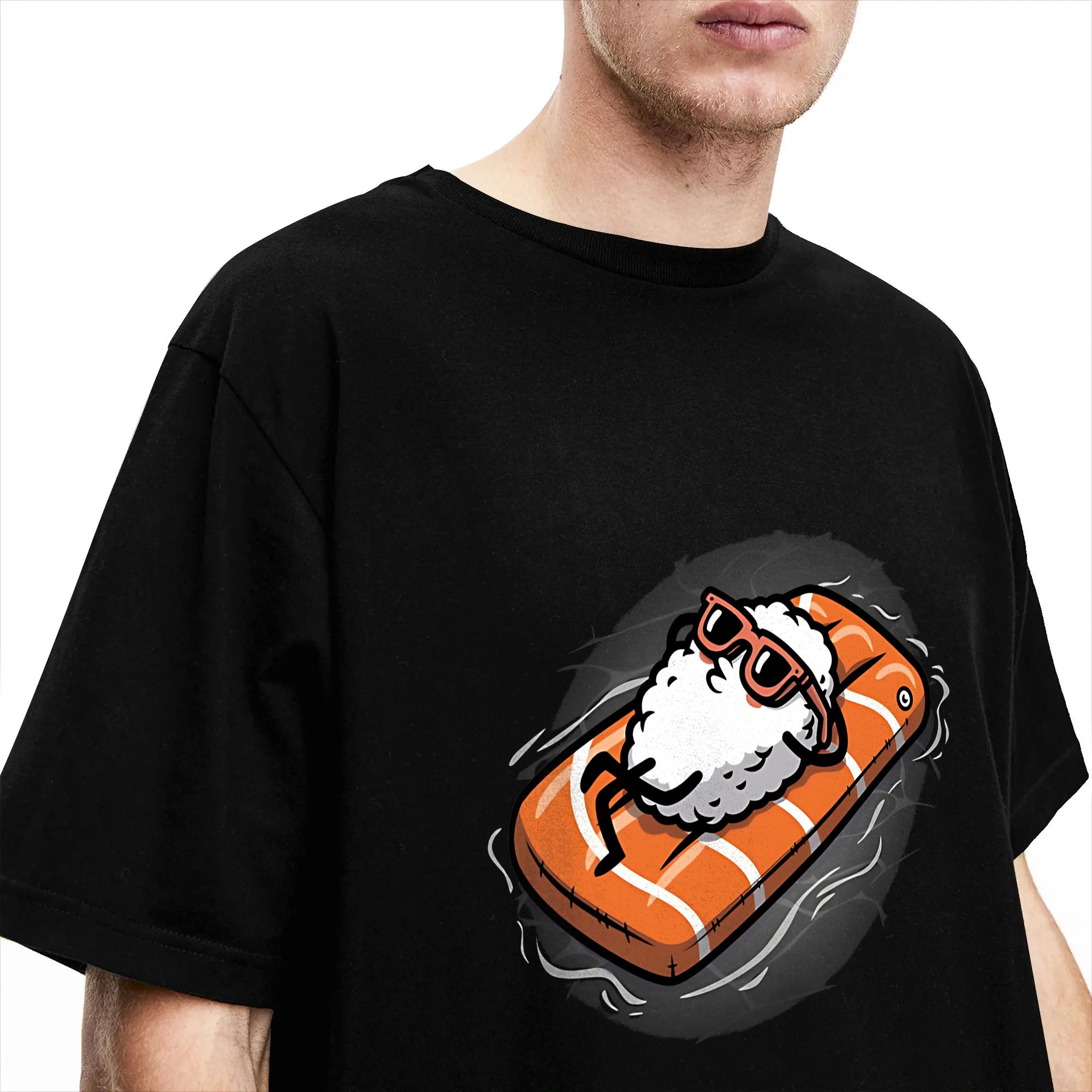 Kaus Sushi Vibes Musim Panas P - Summer Vibes Clothing Men ulasan dan harga