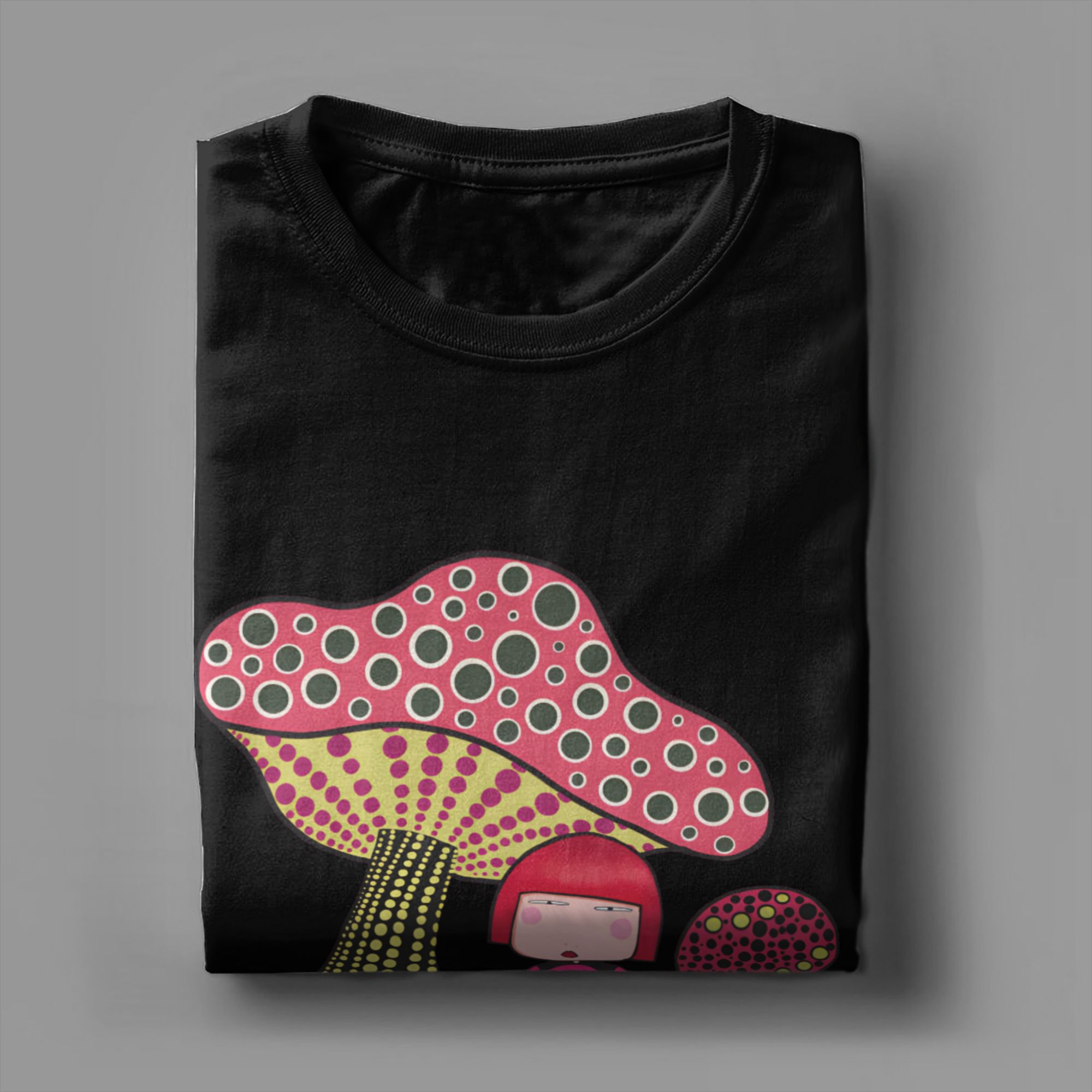 Kaos Pria Motif Jamur Gadis Y- - Summer Clothing Ideas ulasan dan harga