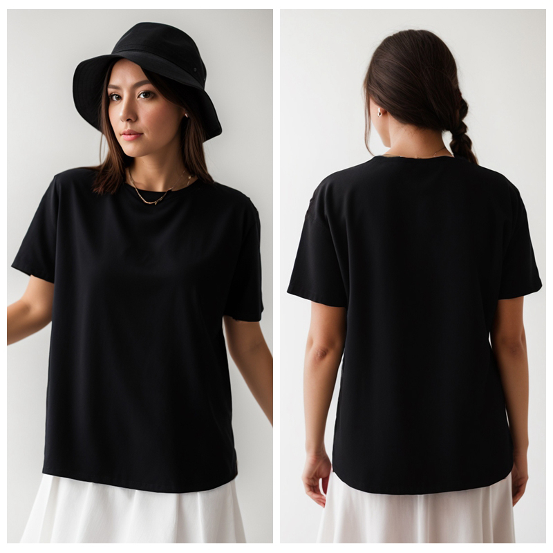 Atasan Lengan Pendek Ukuran Be - Quality Summer Clothing ulasan dan harga