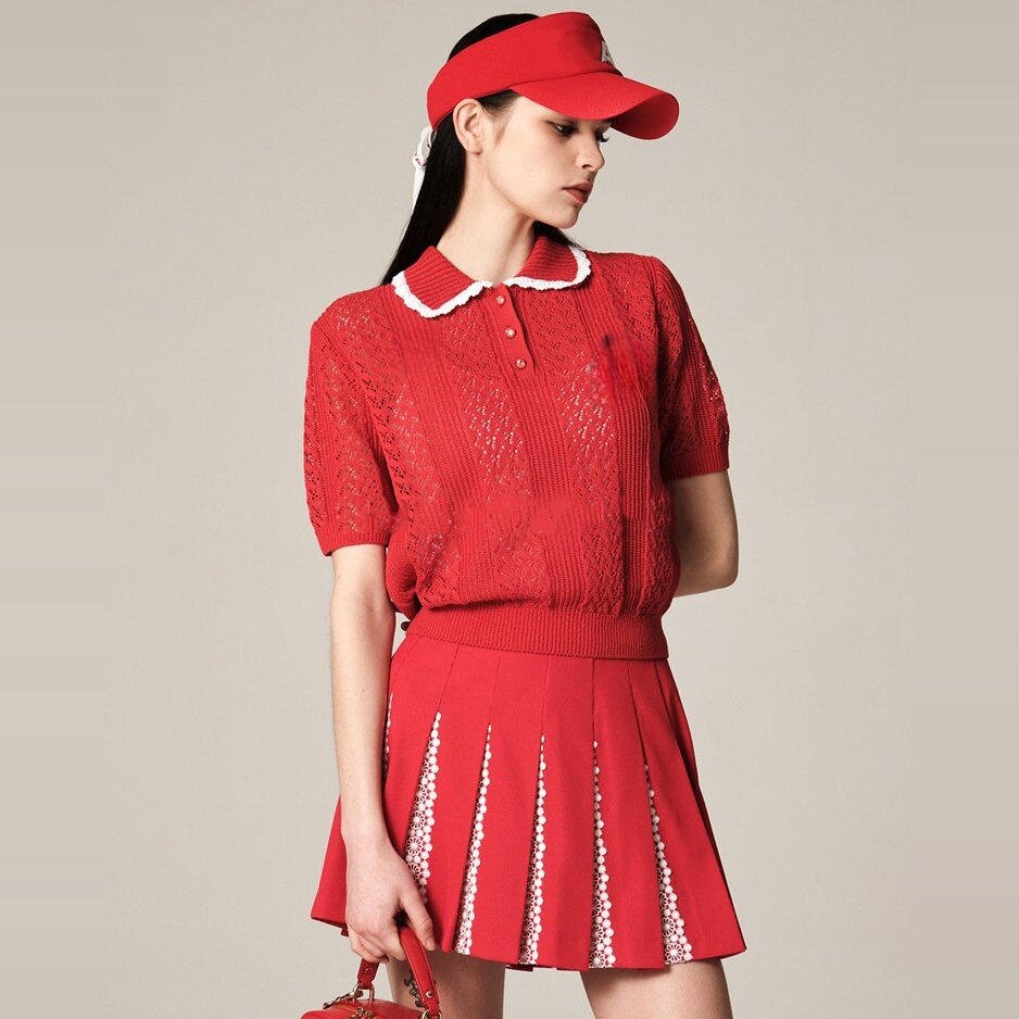 Set Pakaian Golf Wanita Korea: - Summer Golf Clothing ulasan dan harga