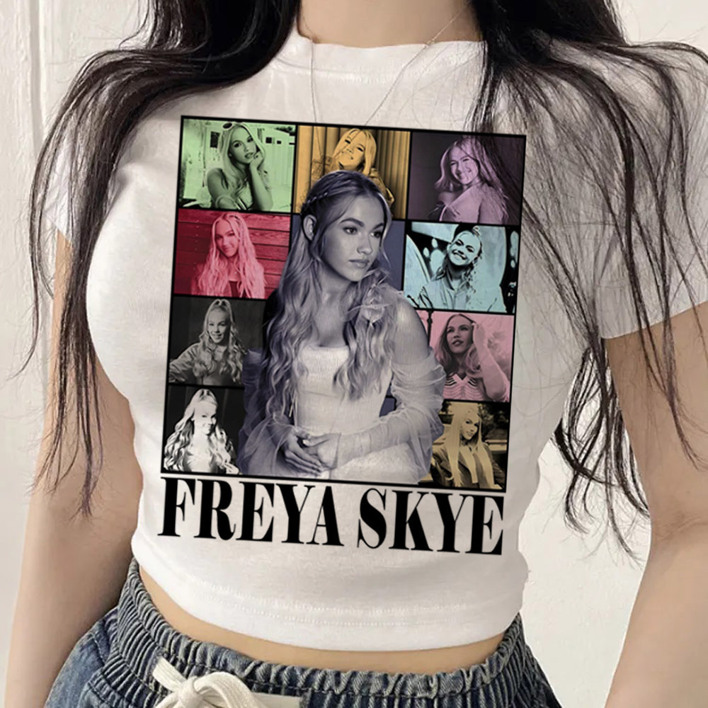 Freya Skye Crop Top Wanita Pes - Summer Grunge Clothing ulasan dan harga