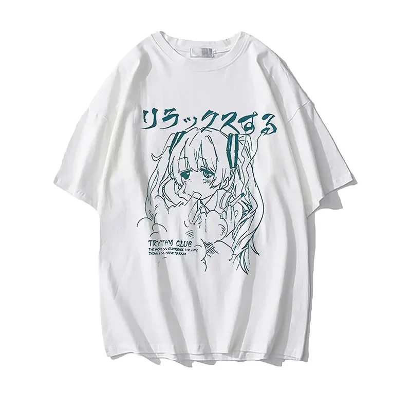 Kaos Y2k Jepang Harajuku Kawai - Summer Grunge Clothing ulasan dan harga
