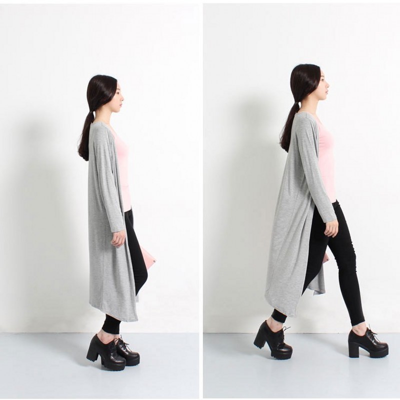 Kardigan panjang Modal wanita, - Summer Clothing Colors ulasan dan harga