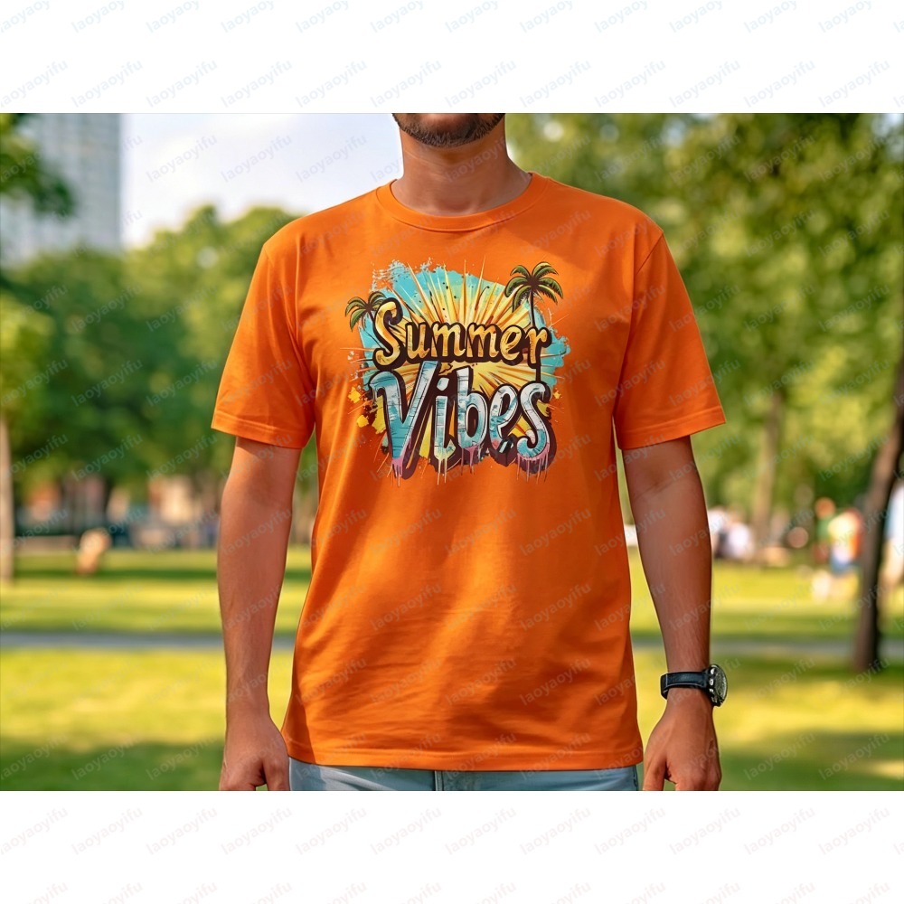 Kaus Uniseks Summer Vibes Paka - Summer Vibes Clothing Men ulasan dan harga