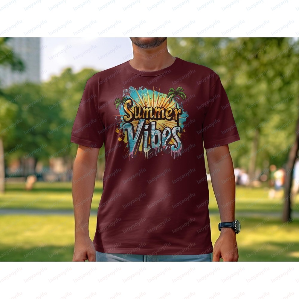 Kaus Uniseks Summer Vibes Paka - Summer Vibes Clothing Men ulasan dan harga