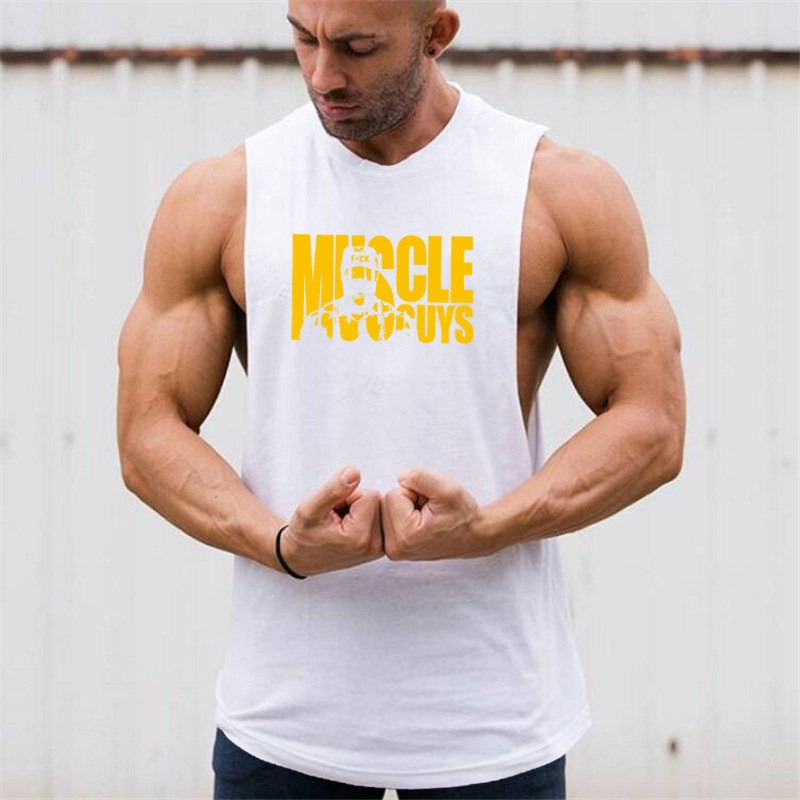 Muscleguys Rompi Lari Pria Tan - Summer Clothing Drop ulasan dan harga