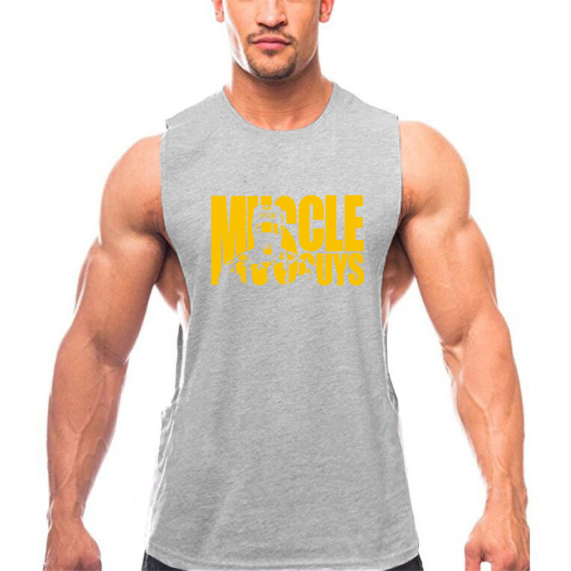 Muscleguys Rompi Lari Pria Tan - Summer Clothing Drop ulasan dan harga