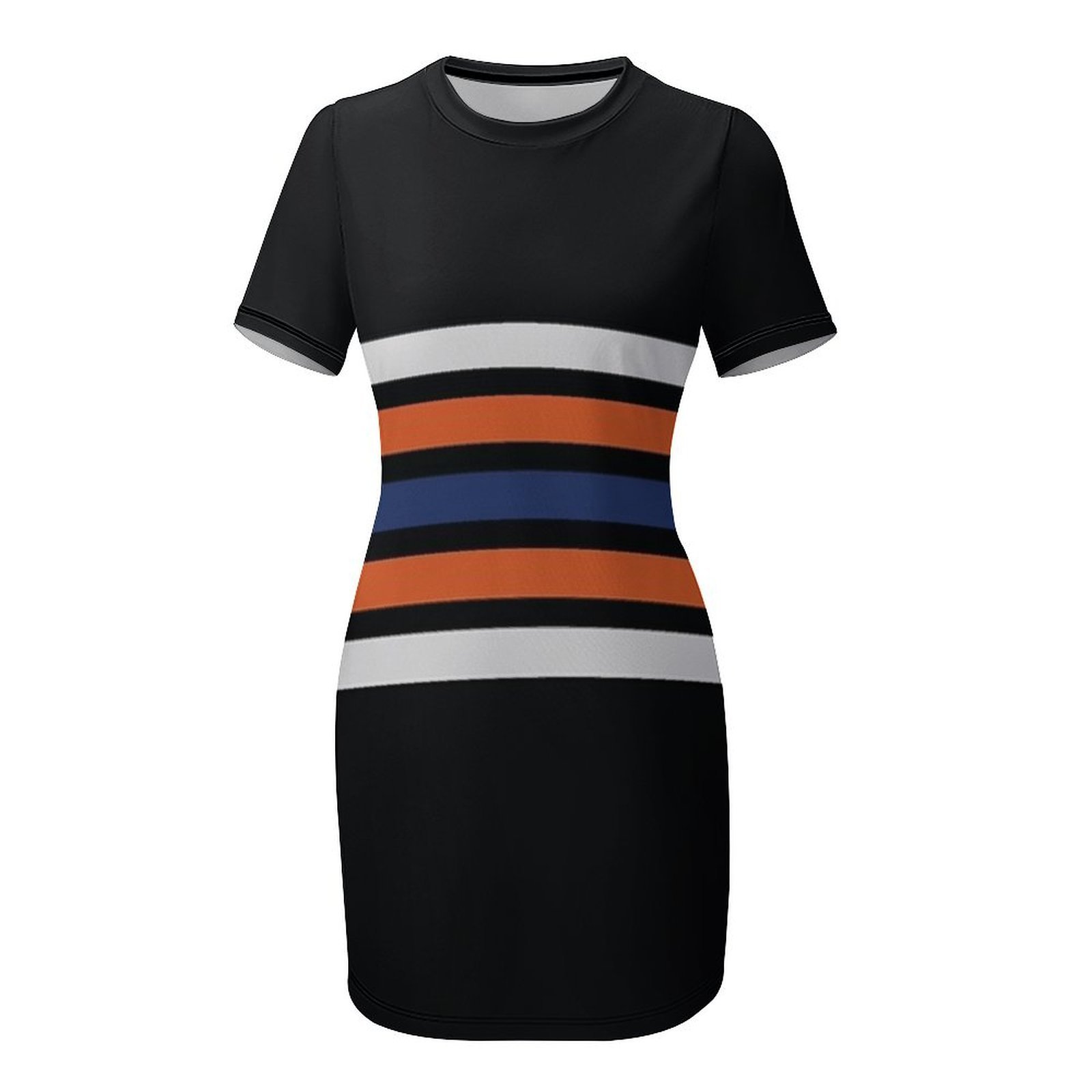 Gaun Lengan Pendek Warna Hitam - Summer Clothing Color Palette ulasan dan harga