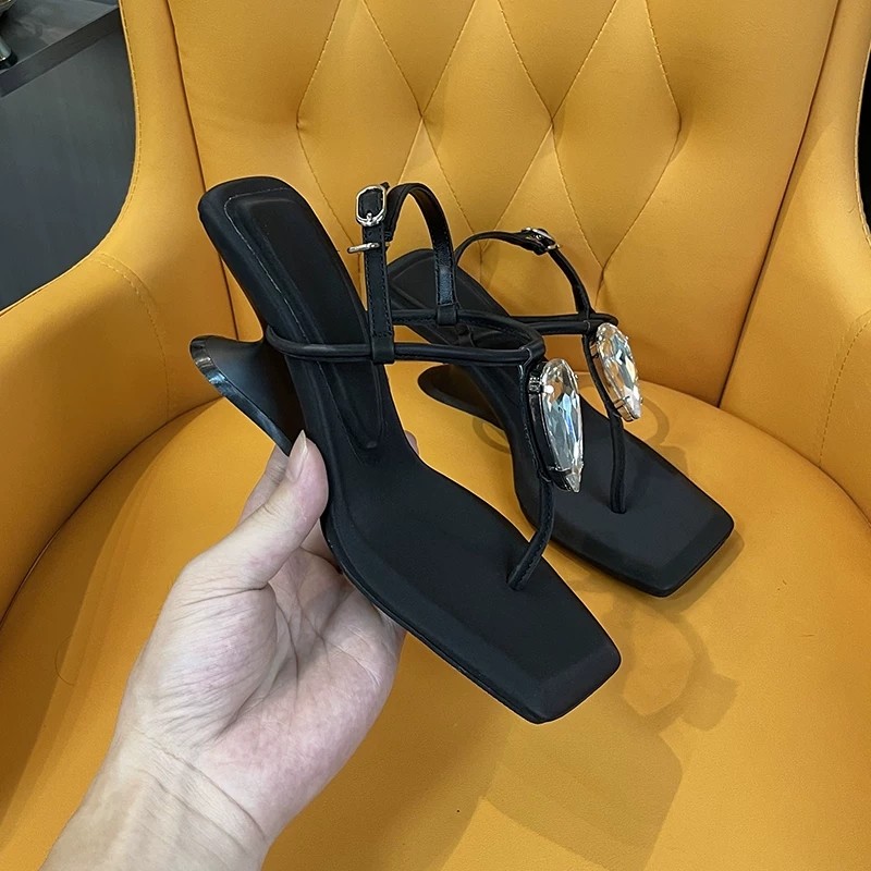 Sandal Wanita Jewel One Strap, - Summer Clothing Sale Women ulasan dan harga