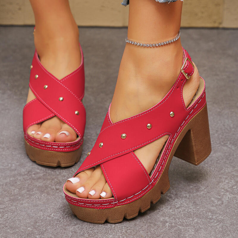 Sandal Gladiator Tali Silang H - Summer Holiday Clothing Women ulasan dan harga